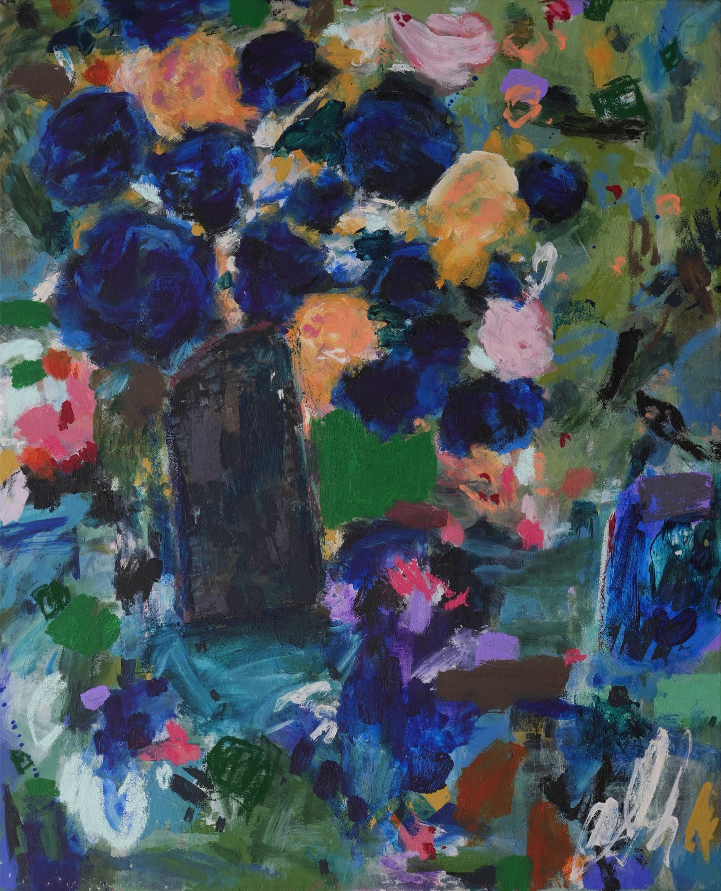 PRINT - Blue Flowers