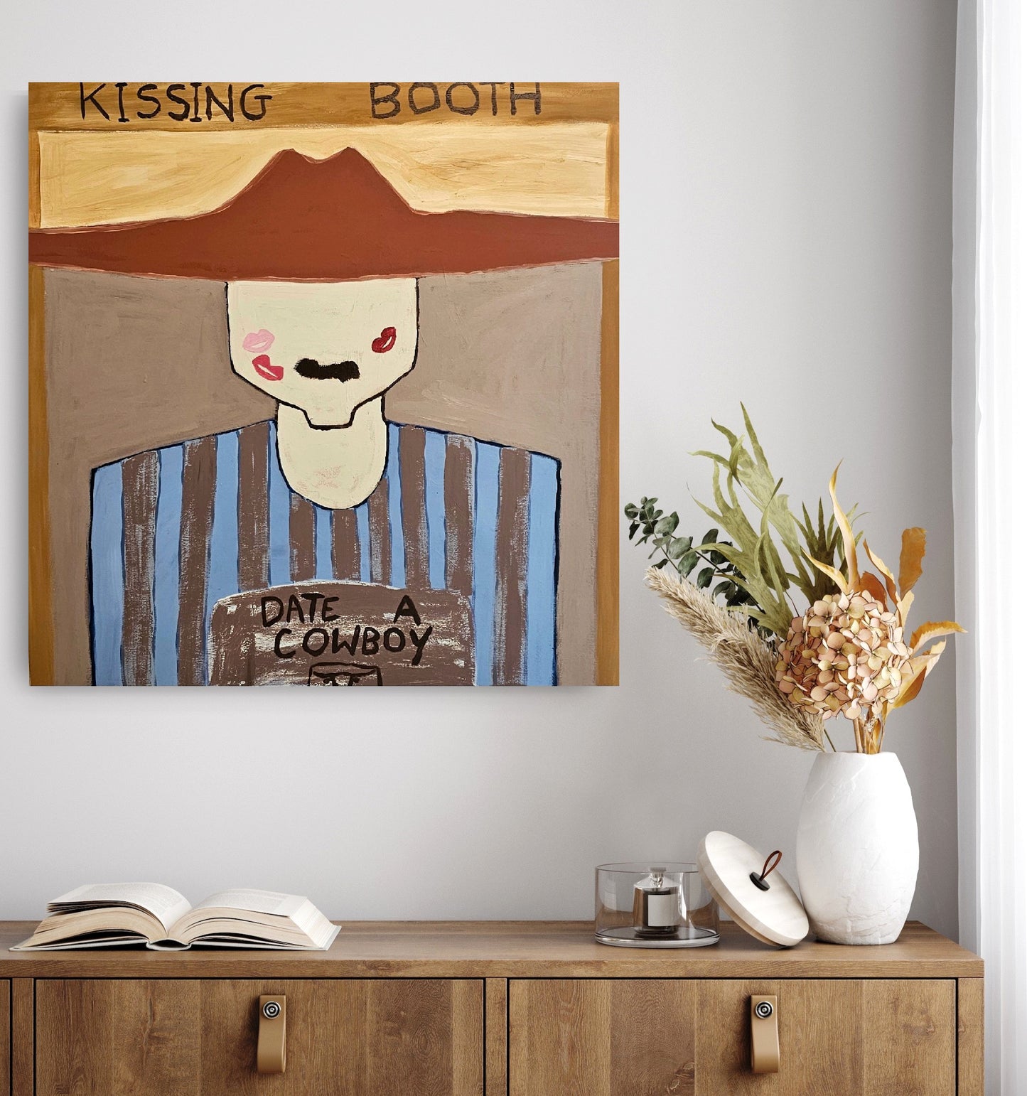 Cowboy Kissing Booth