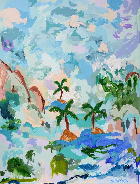 PRINT - Island Oasis