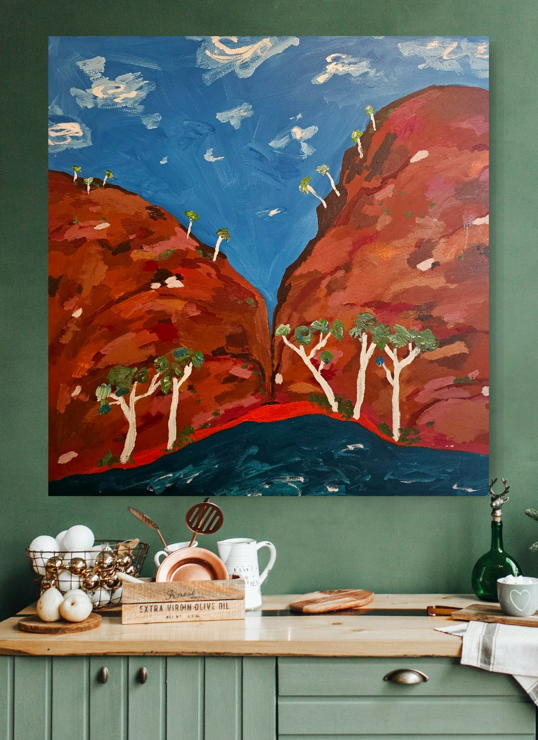 Ancient Gorge In The Kimberley's
