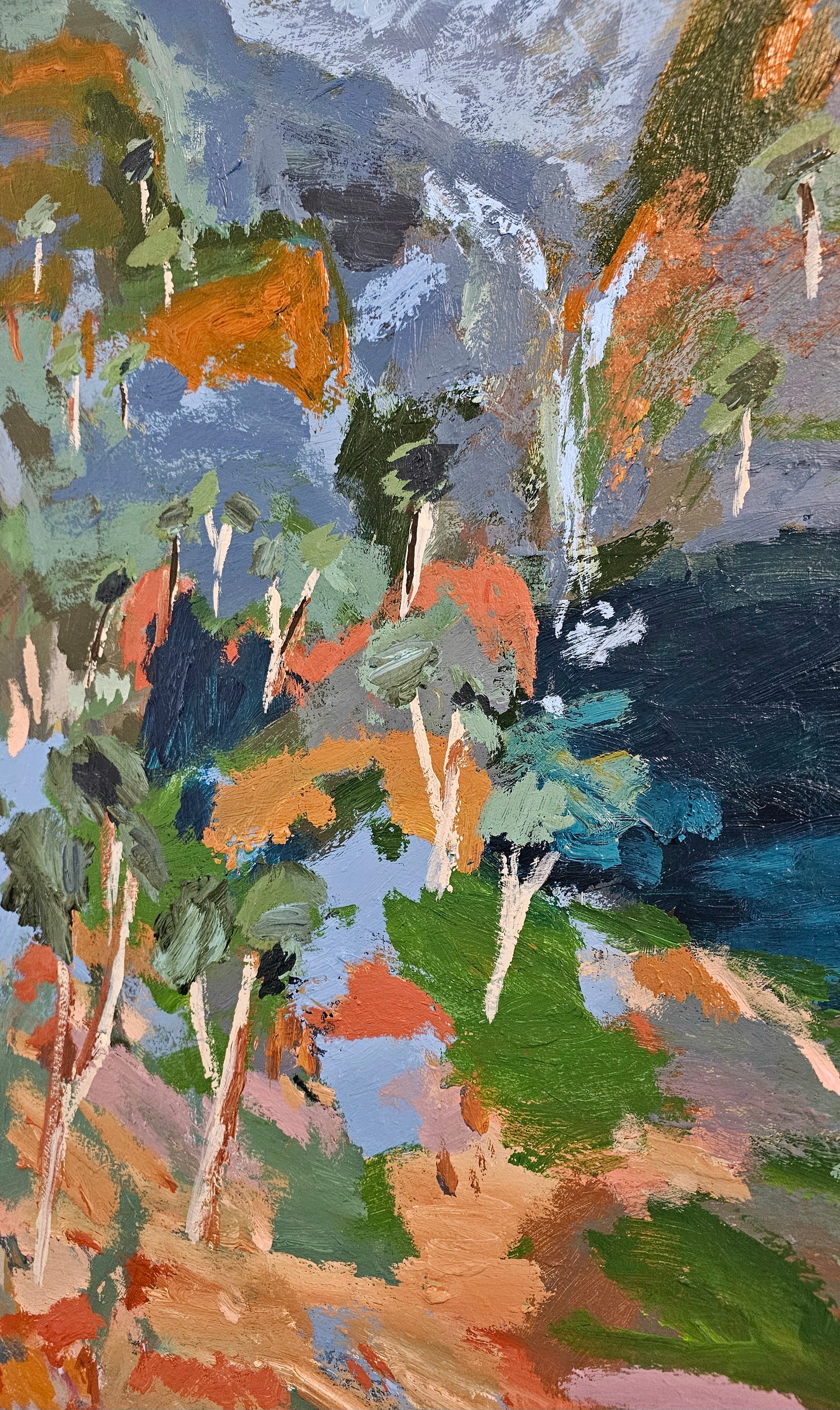 Hidden Waterfall Amongst The Blue Gums